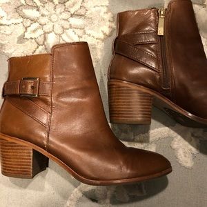 Louise et Cie Leather Heeled Booties